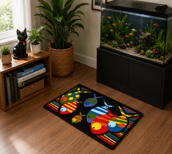 Tropical Fish Rug 