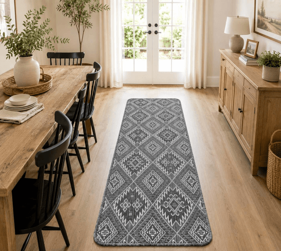 Kitchen Hallway Runner Boho Rug Non Slip